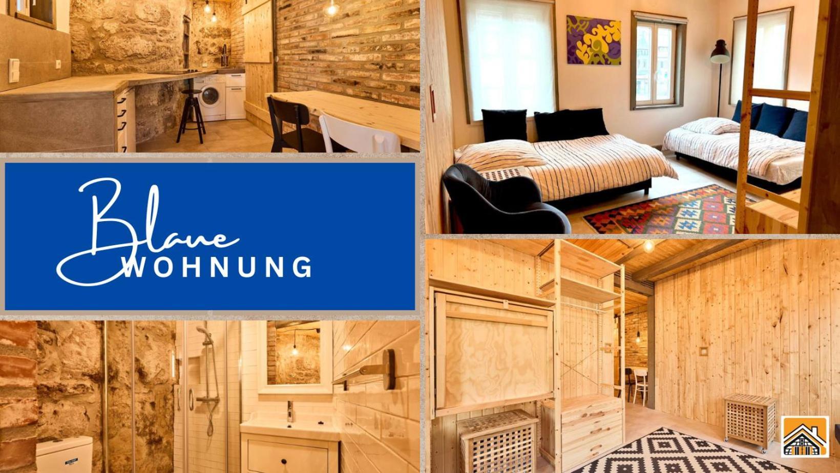 Blaue Wohnung- Ferienwohnung Sulzbach an der Murr Exterior foto